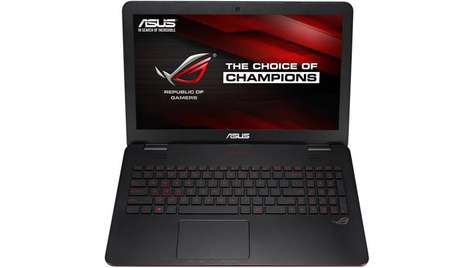 Ноутбук Asus G551JX Core i7 4750HQ 2000 MHz/15.6&quot;/1920x1080/8.0Gb/1008Gb HDD+SSD Cache/DVD-RW/NVIDIA GeForce GTX 950M/Wi-Fi/Bluetooth/DOS