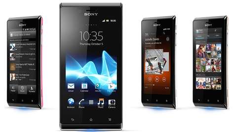 Смартфон Sony Xperia J black