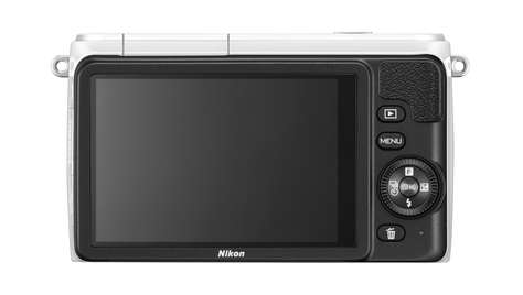 Беззеркальный фотоаппарат Nikon 1 S1 WH Kit 11-27,5mm + 30-110mm