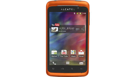 Смартфон Alcatel ONE TOUCH 991 play-orange