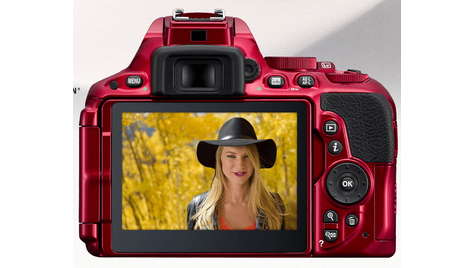 Зеркальный фотоаппарат Nikon D 5500 Body Red