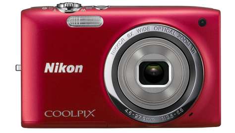 Компактный фотоаппарат Nikon Coolpix S2750 Red