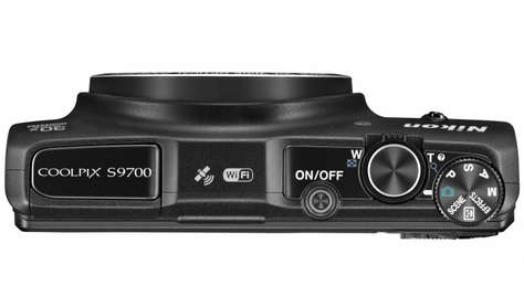 Компактный фотоаппарат Nikon COOLPIX S 9700 Black