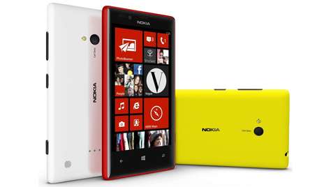 Смартфон Nokia LUMIA 720 yellow