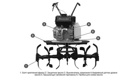 Культиватор Champion BC5511