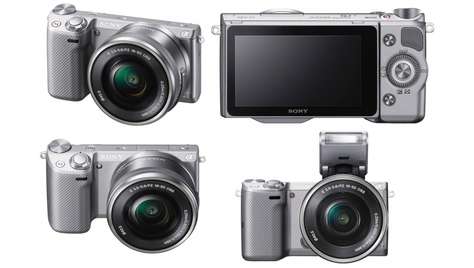 Беззеркальный фотоаппарат Sony NEX-5TL Silver