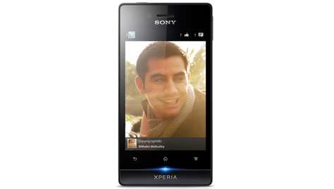 Смартфон Sony Xperia miro black