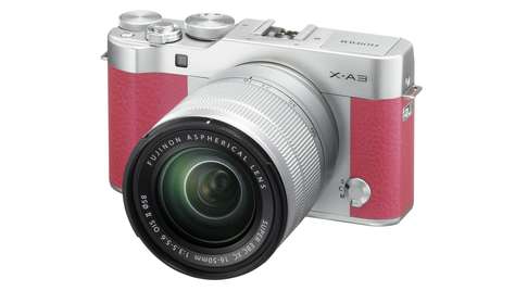 Беззеркальный фотоаппарат Fujifilm X-A3 Kit 16-50mm Pink