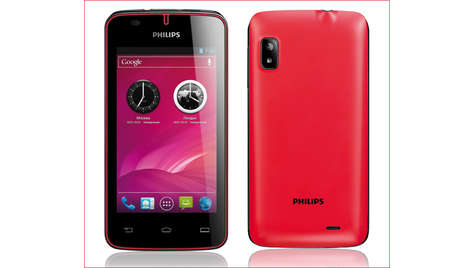 Смартфон Philips W536 red