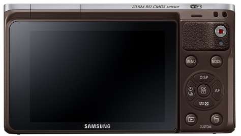 Беззеркальный фотоаппарат Samsung NX mini Brown