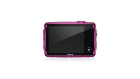 Компактный фотоаппарат Nikon Coolpix S01 Pink