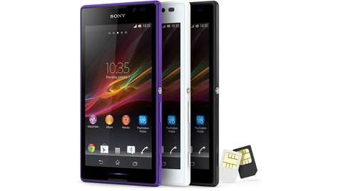 Смартфон Sony Xperia C Purple