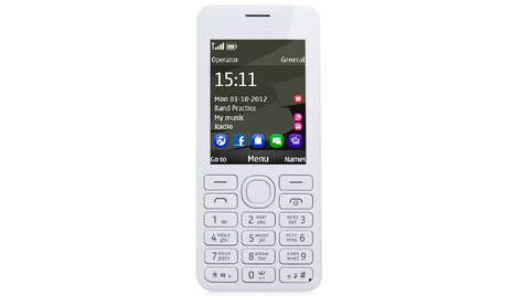 Мобильный телефон Nokia 206 White