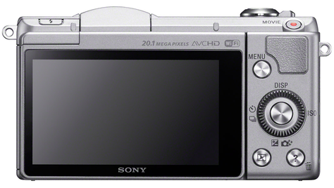 Беззеркальный фотоаппарат Sony A5000 Body Silver