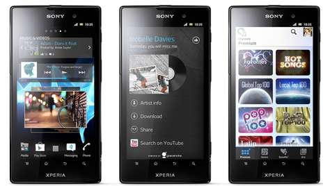 Смартфон Sony Xperia ion black
