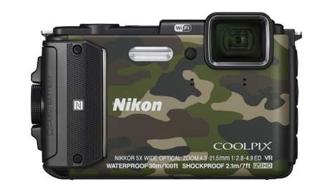 Компактный фотоаппарат Nikon COOLPIX AW130 Khaki