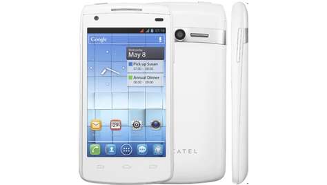 Смартфон Alcatel ONE TOUCH 992D white