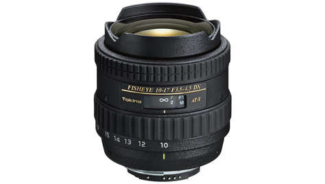 Фотообъектив Tokina AT-X 107 AF DX Fish-Eye 10–17 mm f/3.5–4.5 Canon EF-S
