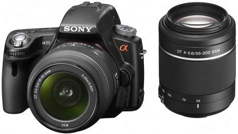 Зеркальный фотоаппарат Sony SLT-A55VY Kit