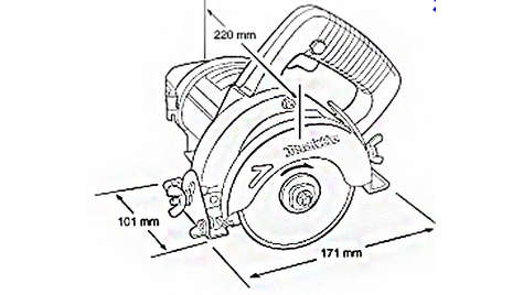 Циркулярная пила Makita 4101 RH