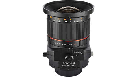 Фотообъектив Samyang 24 mm f/3.5 ED AS UMC Tilt-Shift Canon EF