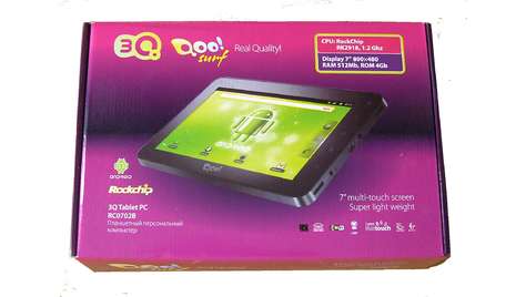 Планшет 3Q Surf Tablet PC RC0702B 512MB RAM 4GB eMMC