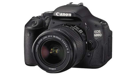 Зеркальный фотоаппарат Canon EOS 600D голубой Body EF 24mm f/2.8