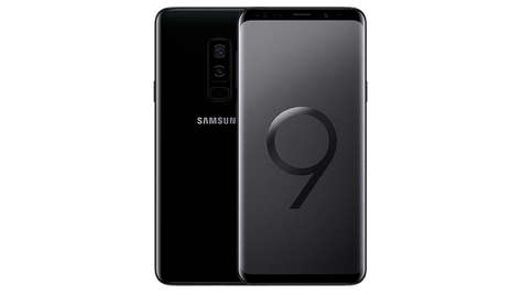 Смартфон Samsung Galaxy S9 plus Чёрный бриллиант