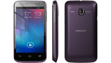 Смартфон Alcatel OneTouch M Pop 5020D Aubergine