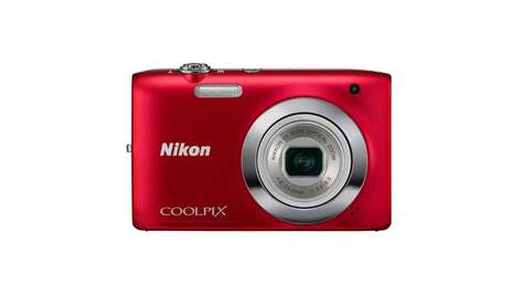 Компактный фотоаппарат Nikon Coolpix S2600 Red