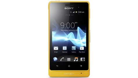 Смартфон Sony Xperia go yellow