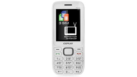 Мобильный телефон Explay TV245 White