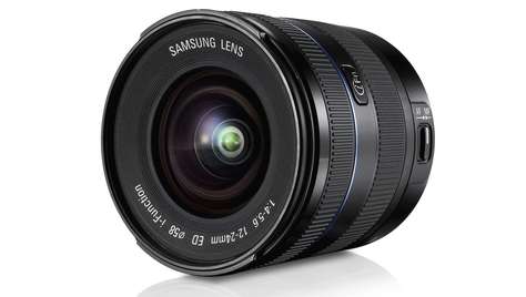Фотообъектив Samsung 12-24mm f/4.0-5.6 ED NX (W1224ANB)