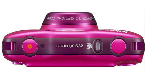 Компактный фотоаппарат Nikon COOLPIX S 32 Pink