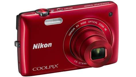 Компактный фотоаппарат Nikon Coolpix s4400 Red