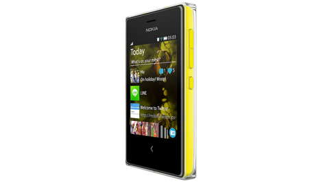 Смартфон Nokia Asha 503 Yellow