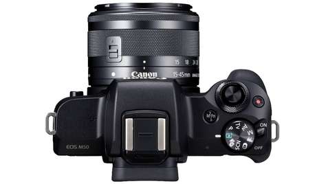 Беззеркальная камера Canon EOS M50 Kit Black
