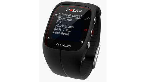 Спортивные часы Polar M400 Black