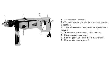 Дрель Калибр ДЭ-1200/2ЕРУ