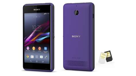 Смартфон Sony Xperia E1 Dual Purple