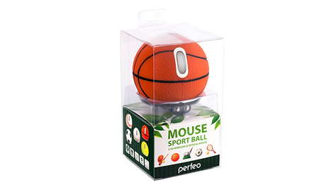 Компьютерная мышь Perfeo SportBall Basketball PF-323-WOP-B