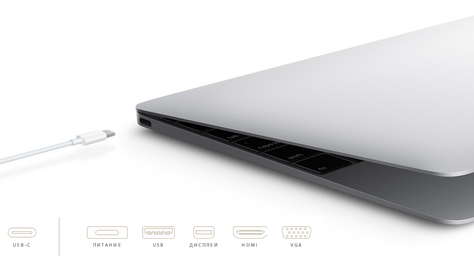 Ноутбук Apple MacBook Early 2015 Core M 1100 Mhz/8.0Gb/256Gb SSD/MacOS X