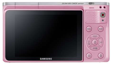 Беззеркальный фотоаппарат Samsung NX mini Pink