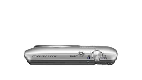 Компактный фотоаппарат Nikon COOLPIX S3500 Silver