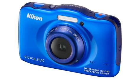 Компактный фотоаппарат Nikon COOLPIX S 32 Blue