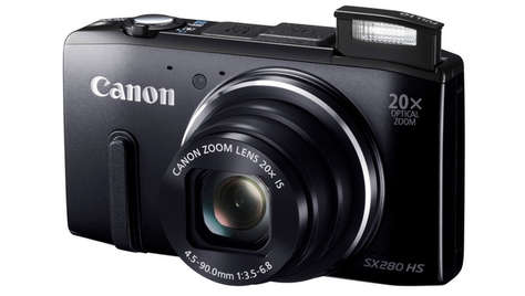 Компактный фотоаппарат Canon PowerShot SX280 HS Black