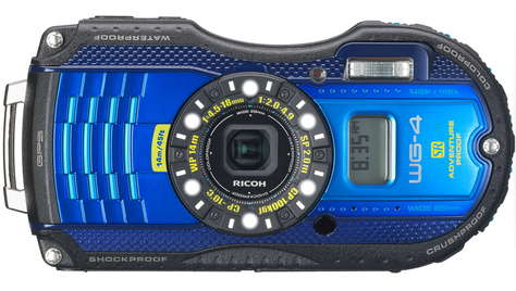 Компактный фотоаппарат Ricoh WG-4 GPS Blue