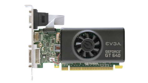 Видеокарта EVGA GT 640 1124Mhz PCI-E 3.0 1024Mb 5000Mhz 64 bit (01G-P3-2642-KR)