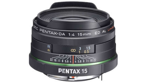 Фотообъектив Pentax SMC DA 15mm f/4 AL Limited