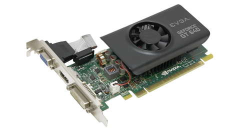 Видеокарта EVGA GT 640 1124Mhz PCI-E 3.0 1024Mb 5000Mhz 64 bit (01G-P3-2642-KR)